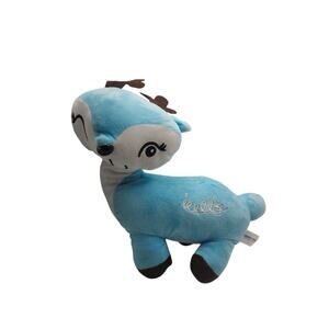 Coast to Coast Blue Deer Plush Stuffed Animal 10" Winking Hello Antlers Toy